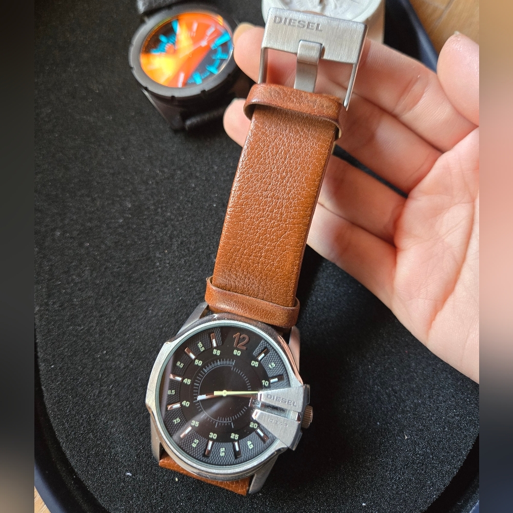 Diesel Men's Watch Trio - Brown, White, Black - Picture 2 of 2